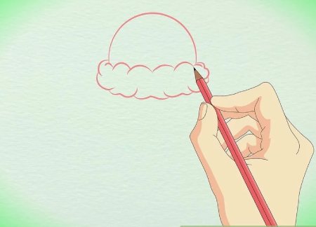 نقاشی بستنی,آموزش نقاشی بستنی,آموزش نقاشی بستنی کودکانه