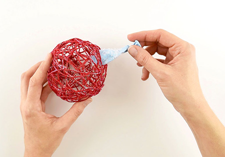 کاردستی گوی تزئینی کاردستی گوی تزئینی,کاردستی کودکان,کاردستی های ساده