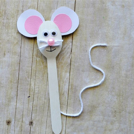 کاردستی با قاشق یکبار مصرف کاردستی با قاشق یکبار مصرف,درست کردن کاردستی با ظروف یک بار مصرف,ساخت کاردستی