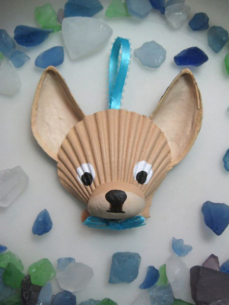 کاردستی با صدف روی کاغذ حیوانات کاردستی با صدف,کاردستی با صدف روی کاغذ حیوانات,ساخت کاردستی