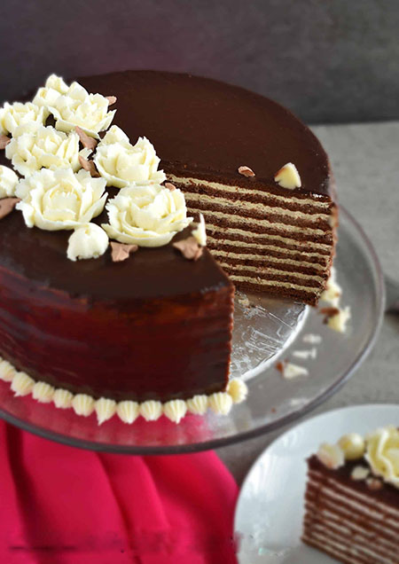 طرز تهیه کیک مدوویک کیک روسی مدرن, مدوویک تورت, دستور تهیه کیک مدوویک