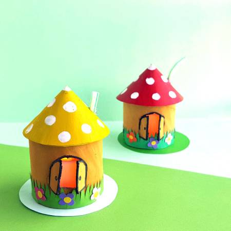 کاردستی خانه کاردستی خانه,ساخت کاردستی خانه,کاردستی خانه با مقوا