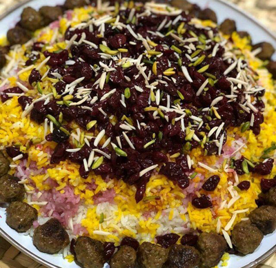 طرز تهیه گیلاس پلو,آلبالو پلو طرز تهیه