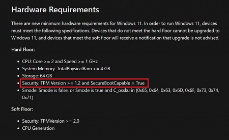 خطای This PC Can’t Run Windows 11, ویندوز 11, روش رفع ارور This PC Can’t Run Windows 11