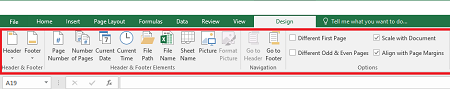 تنظیم هدر و پاورقی در اکسل , نحوه افزودن هدر و پاورقی در اکسل , آموزش اضافه کردن هدر و فوتر در اکسل