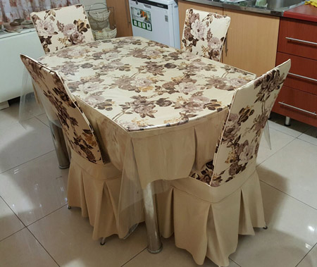 دوخت روکش صندلی میز ناهارخوری کاور پارچه ای صندلی ناهار خوری, آموزش کاور پارچه ای صندلی ناهار خوری, دوخت روکش صندلی میز ناهارخوری