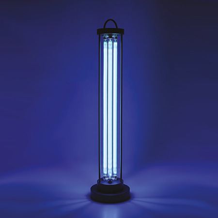 نحوه ی کار لامپ uv, تصفیه هوا با لامپ uv, لامپ ضدعفونی کننده