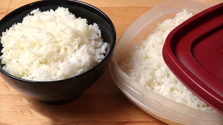فریز کردن برنج پخته,برنج پخته در فریزر,اصول مهم نگهداری برنج در فریزر