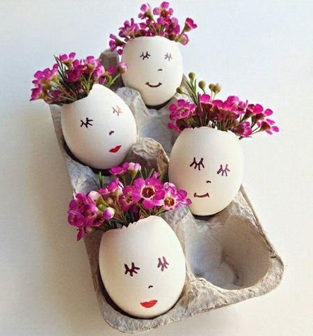 ایده هایی برای تزیین تخم مرغ هفت سین,مدل هایی برای تزیین سفره هفت سین