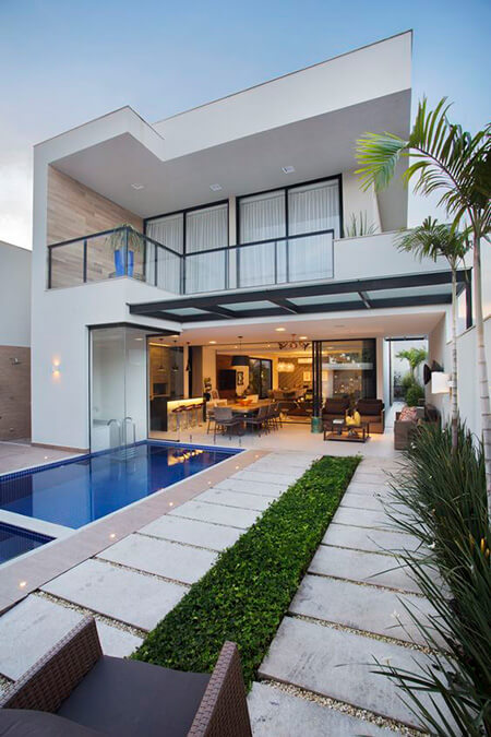 مدل های طراحی ویلا, شیک ترین طراحی های ویلا, تصاویری از نمای ویلا