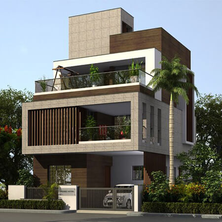 دکوراسیون نمای ساختمان,جدیدترین نماهای ساختمان,تصاویری از نمای ویلا