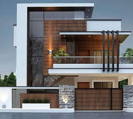 ایده هایی برای نماهای ساختمان, انواع طراحی های نمای ساختمان ویلا, طراحی های نمای ویلا