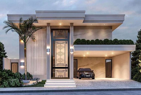 تصاویری از نمای ویلا, نمای ساختمان ویلا, جدیدترین نماهای ساختمان