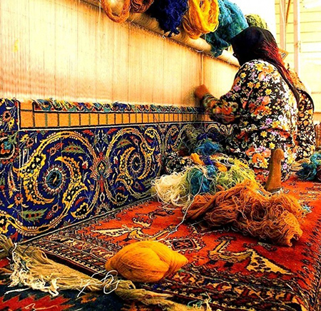 انواع صنایع دستی بافتنی, صنایع دستی بافتنی اصفهان, صنایع دستی بافتنی کرمانشاه