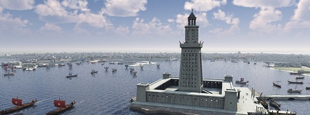 فانوس دریایی اسکندریه کجاست, بندر اسکندریه ترکیه, بقایای فانوس اسکندریه