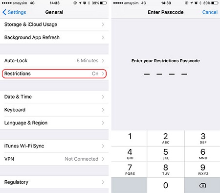 Screen Time چیست, آموزش قفل موقت برنامه ها در آیفون, بازکردن قفل موقت برنامه ها در آیفون