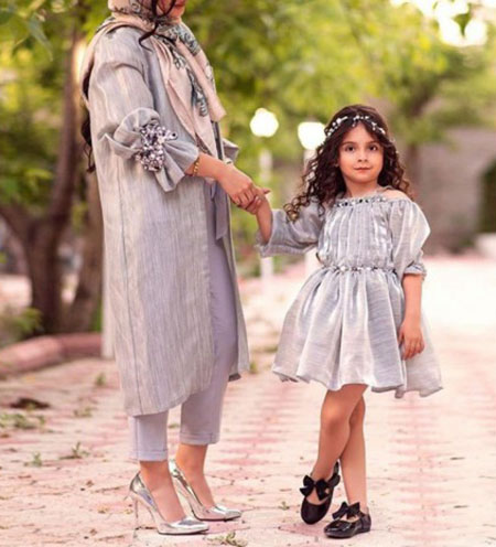 ست های مانتو مادر دختری, مدل های مانتو مادر و دختری