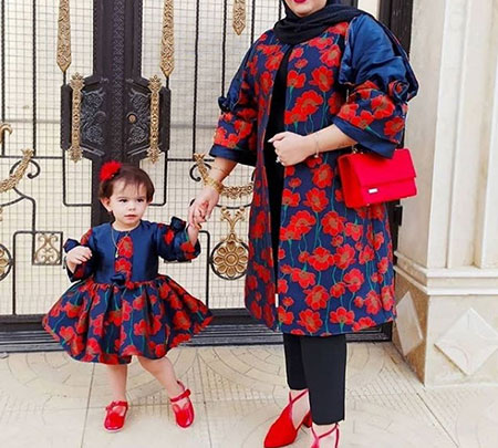 ست های مانتو مادر دختری, مدل های مانتو مادر و دختری