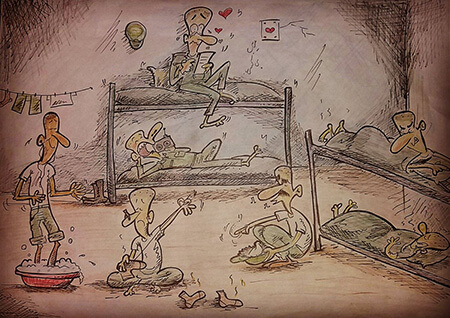 تصاویری از کاریکاتور سربازی, عکس کاریکاتور سربازی, نقاشی کاریکاتور سربازی