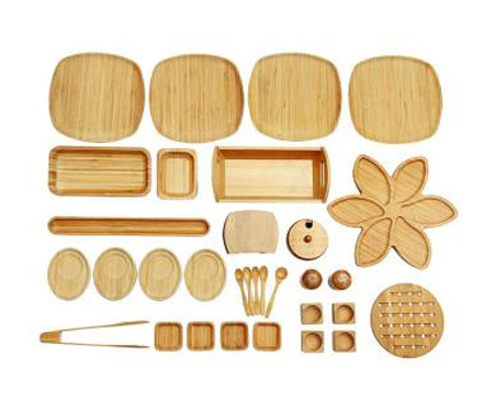 ظرف های بامبو،مدل ظرف های بامبو جدیدترین ظروف بامبو,ظروف شیک بامبو