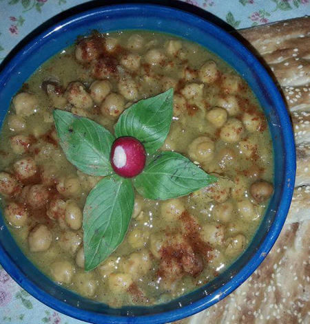 طرز تهیه نخود شور,نخوداب