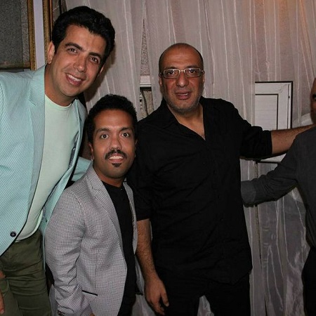 امید علیمردانی در کنار امیر جعفری تصویر امید علیمردانی, امید علیمردانی, بیوگرافی امید علیمردانی