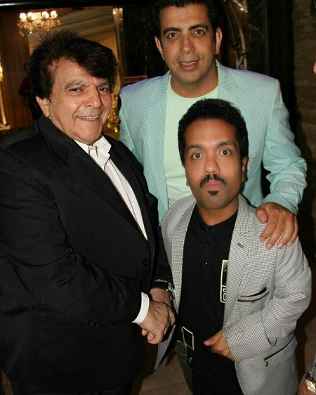 امید علمردانی در کنار جواد یساری امید علیمردانی و همسرش, قد امید علیمردانی, زندگی نامه امید علیمردانی