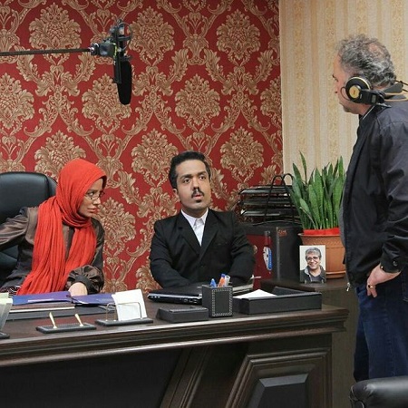 عکس امید علیمردانی در سریال همسرایی همسر امید علیمردانی, ماشین امید علیمردانی, امید علیمردانی و همسرش