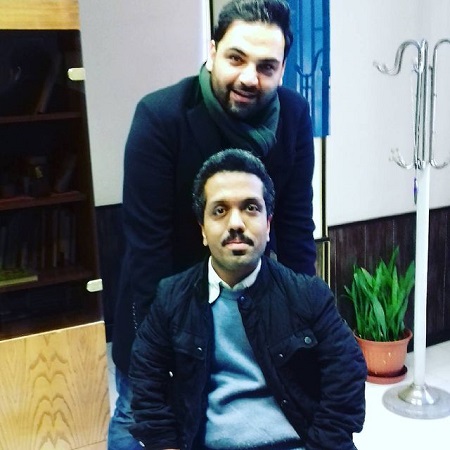 تصویر امید علیمردانی در کنار احسان علیخانی "بیوگرافی