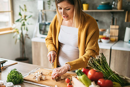 دیابت بارداری و رژیم غذایی, تغذیه در دیابت بارداری, رژیم غذایی مناسب برای دیابت بارداری