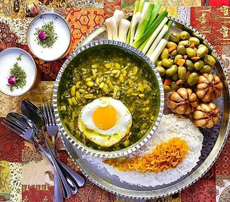 خورشت باقلا,طرز تهیه خورشت باقلاقاتق