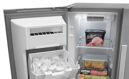 علل از کار افتادن یخ ساز مشکلات یخ ساز یخچال فریزر, مشکلات یخ ساز ساید بای ساید,علل از کار افتادن یخ ساز