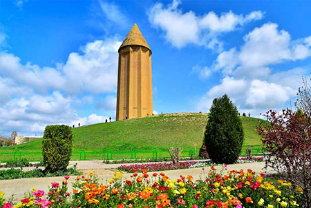 برج گنبد قابوس,برج گنبد قابوس کجاست,عکس برج گنبد قابوس