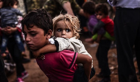 حقوق کودکان پناهنده, کودکان پناهجو, کودکان پناهنده سوری