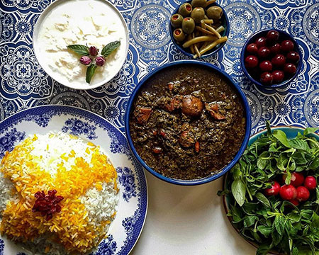 قورمه سبزی نذری,طرز تهیه قورمه سبزی نذری