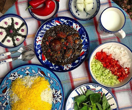 خورشت سبزی نذری,قرمه سبزی نذری