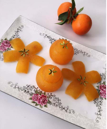 مربای نارنج, طرز تهیه مربای نارنج,مربای نارنج درسته
