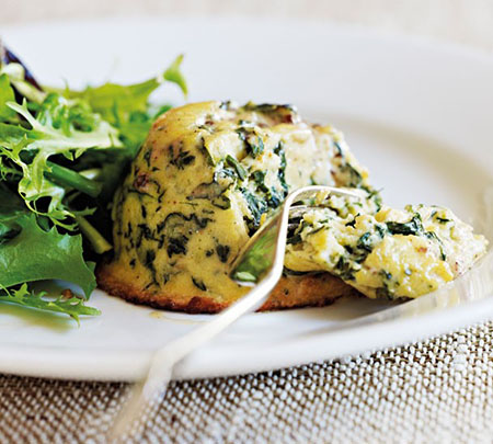 مواد لازم سوفله اسفناج, طرزتهیه سوفله اسفناج و پنیر, سوفله اسفناج و سیب زمینی