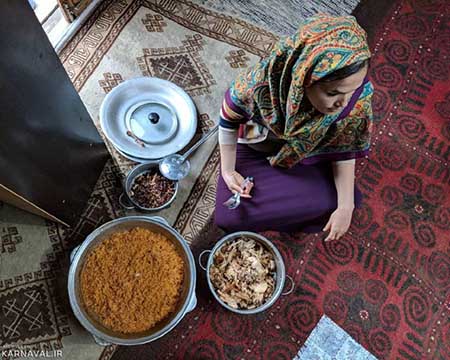 لیست غذاهای ترکمنی, غذاهای محلی ترکمنستان, چکدرمه از غذاهای سنتی ترکمن