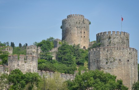 تصاویر قلعه روملی حصار قلعه روملی حصار استانبول,قلعه روملی حصار از جاذبه های گردشگری ترکیه,مکانهای تاریخی ترکیه