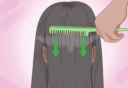 مراحل کوتاهی مو چتری کوتاه کردن موی چتری,کوتاهی موی چتری,مراحل کوتاهی مو چتری