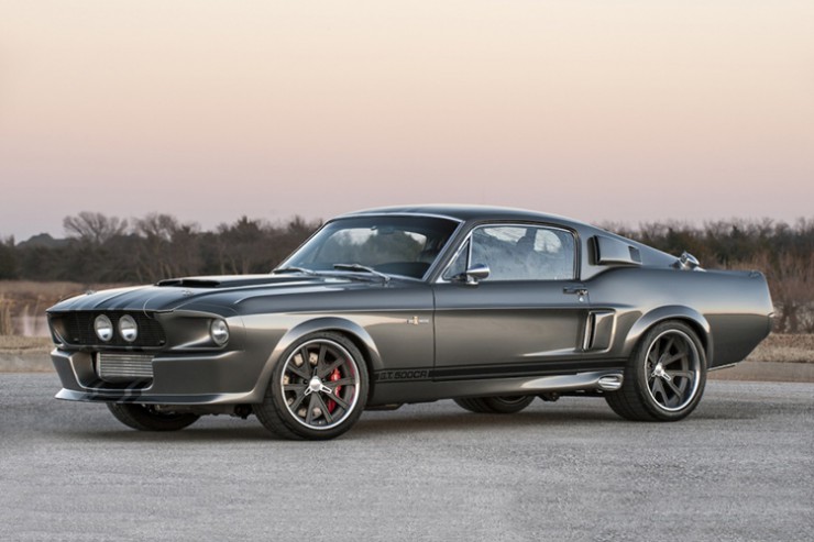 Classic Mustang muscle car