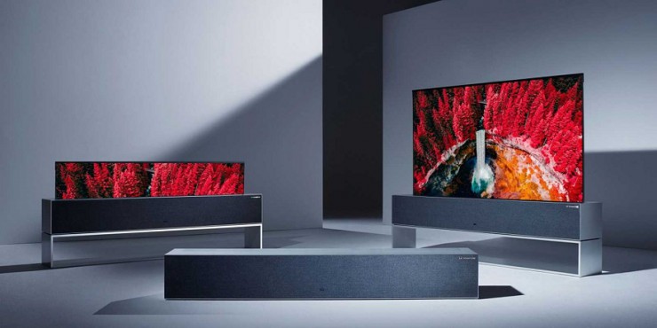 LG Rollable TV