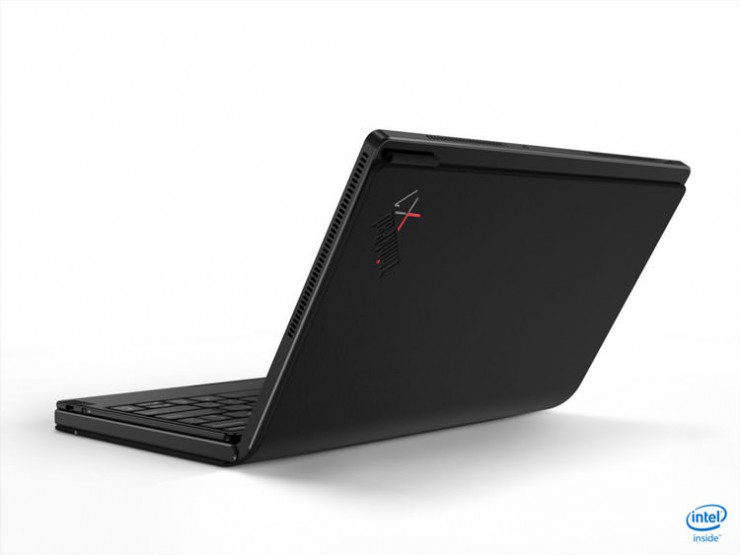 لنوو ThinkPad X1 Fold به عنوان اولین پی‌سی با نمایشگر تاشدنی رونمایی شد