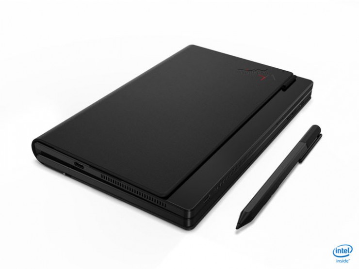 لنوو ThinkPad X1 Fold به عنوان اولین پی‌سی با نمایشگر تاشدنی رونمایی شد