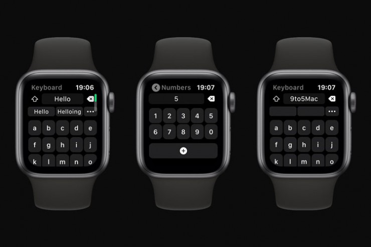 کیبورد Shift Keyboard برای اپل واچ منتشر شد