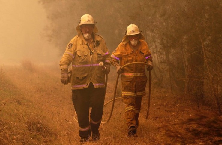 Australian firefighters