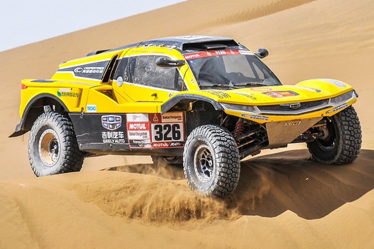 geely dakar rally