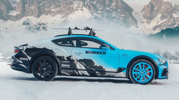 Bentley Continental GT Ice Racing