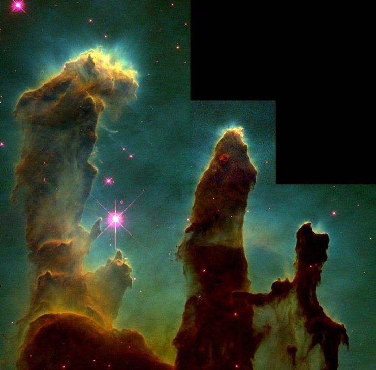 ستون‌های آفرینش (Pillars of Creation)»